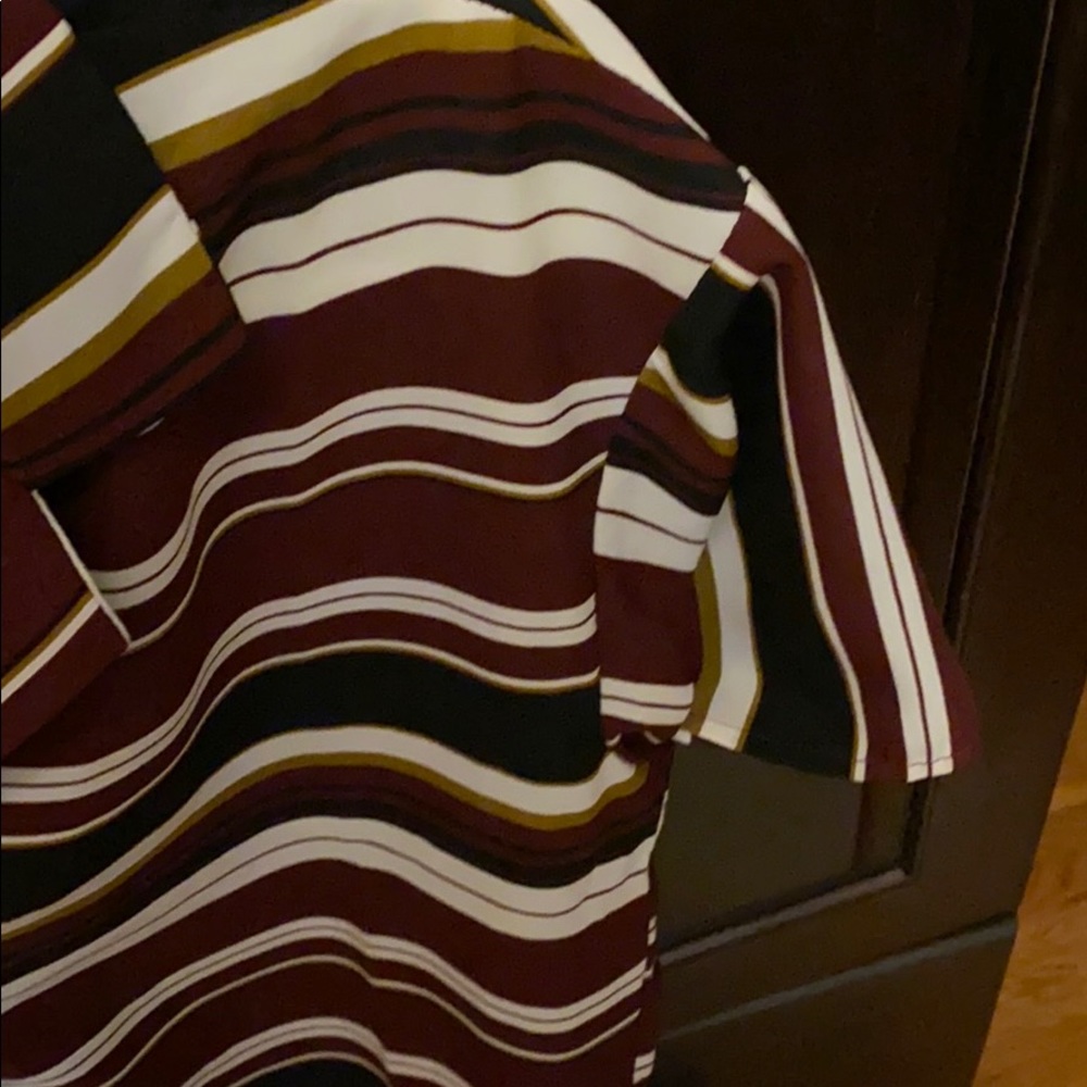 Multi-Colored Striped Blouse - Picture 5 of 6